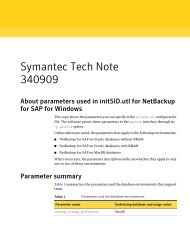 Symantec Tech Note 340909