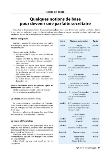 Quelques notions de base pour devenir une parfaite secrétaire - Cornil