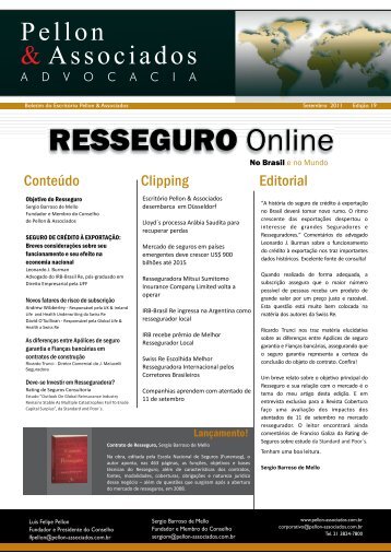 RESSEGURO ONLINE 19.cdr - Pellon & Associados