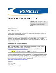 VERICUT 7.1 Release Notes - CGTech