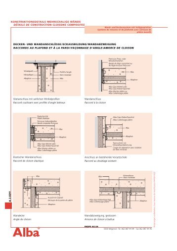 KONSTRUKTIONSDETAILS MEHRSCHALIGE WÄNDE ... - Rigips