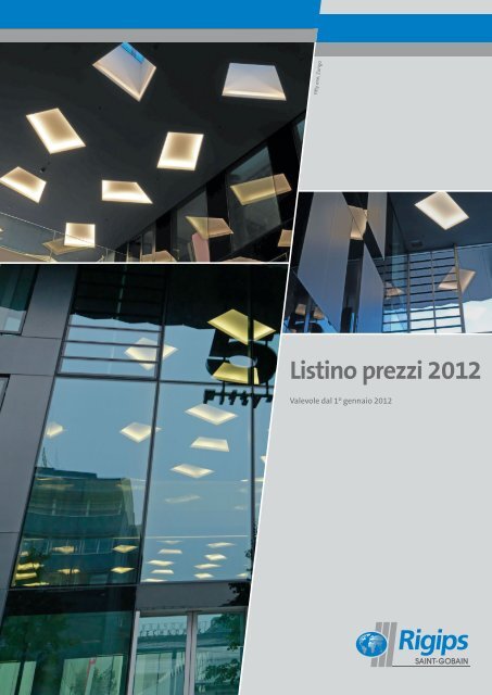 Listino prezzi 2012 - Rigips