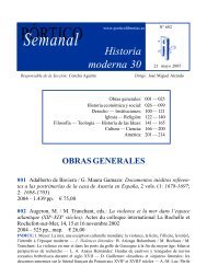 Portico Semanal 682 - Historia moderna 30 - Pórtico librerías