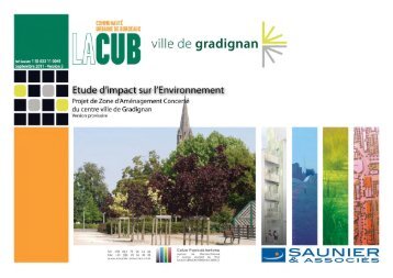 Rendu de l'étude d'impact – Septembre 2011 - La CUB