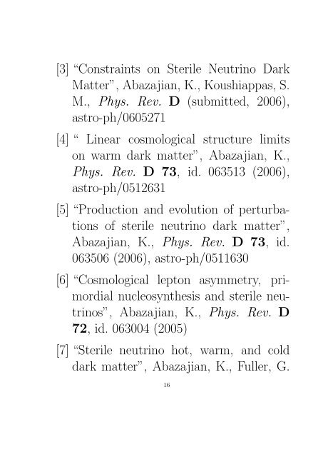 THE NATURE OF LIGHT DARK MATTER Peter L. Biermann ...