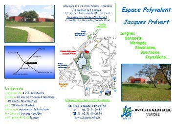 Espace Polyvalent Jacques Prévert - La Garnache
