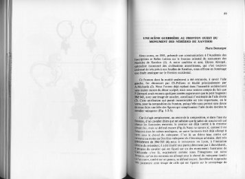 une scène guerrière ai} fronton ouest du monument des néreides de ...