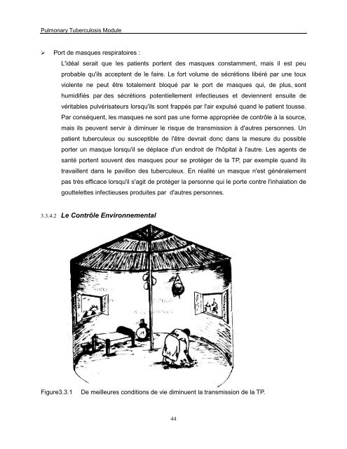 Module sur la Tuberculose Pulmonaire - The Carter Center