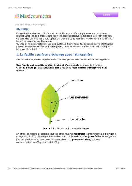 1. Hybridation et polyploïdisation