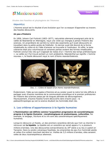 1. Hybridation et polyploïdisation