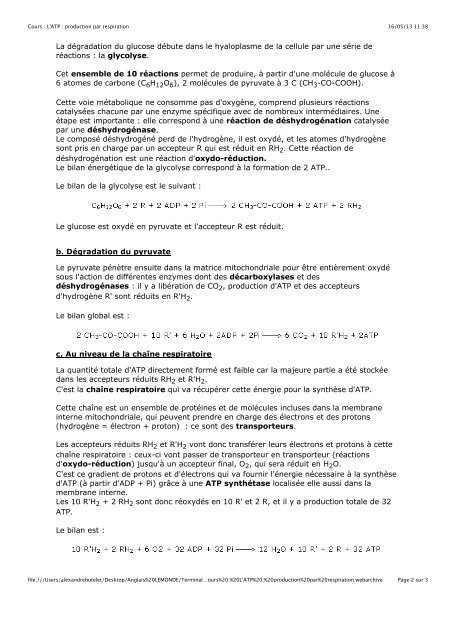 1. Hybridation et polyploïdisation