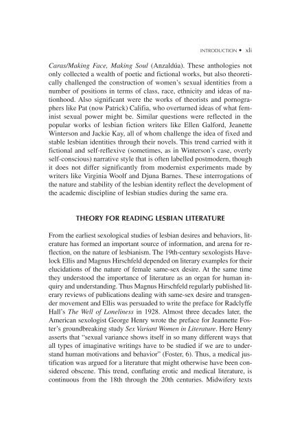 Historical Dictionary of Lesbian Literature - Scarecrow Press