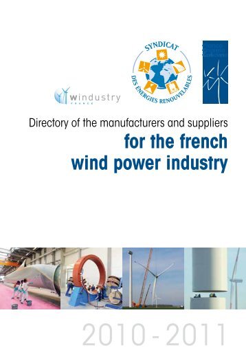 for the french wind power industry - Syndicat des énergies ...