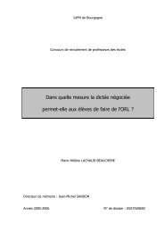 Dans quelle mesure la dictée négociée permet-elle aux ... - IUFM