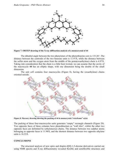 Ph.D. THESIS ABSTRACT SYNTHESIS, STEREOCHEMISTRY AND ...