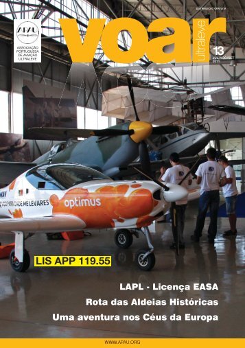LAPL - Licença EASA Rota das Aldeias Históricas Uma ... - APAU