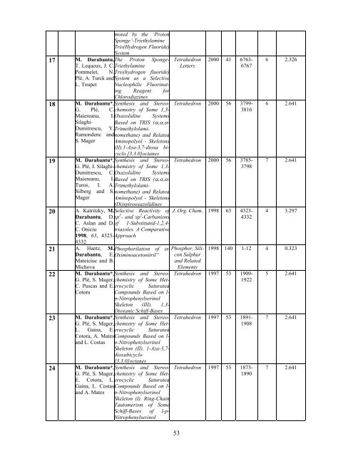 1 CRITERII DE EVALUARE a performanţelor ştiinţifice individuale ...