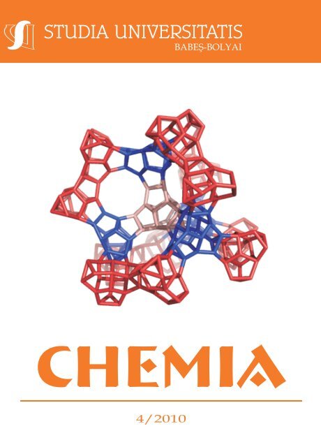 full papers - Facultatea de Chimie şi Inginerie Chimică