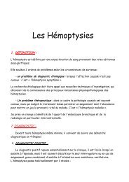 Les Hémoptysies - Aurespneumo....