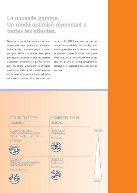 Mortiers Pour Joints