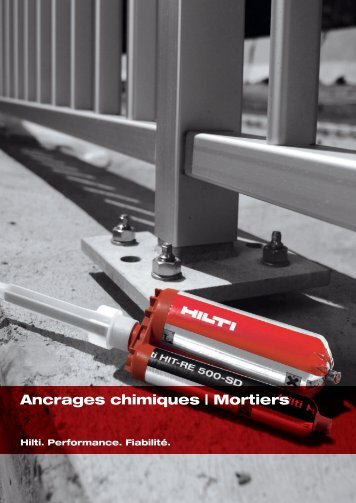 Ancrages chimiques | Mortiers - Hilti