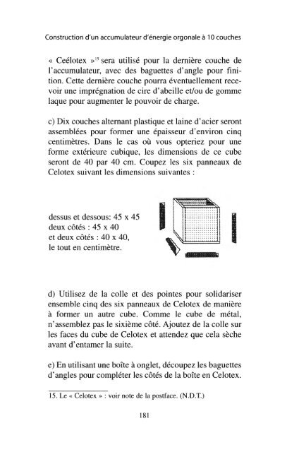 Manuel de l'accumulateur d'orgone - Free