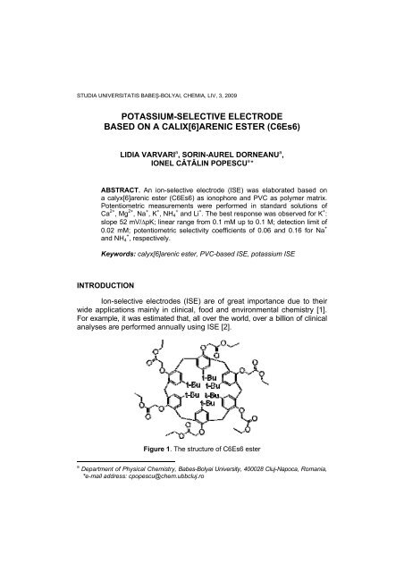 PDF file - Facultatea de Chimie şi Inginerie Chimică