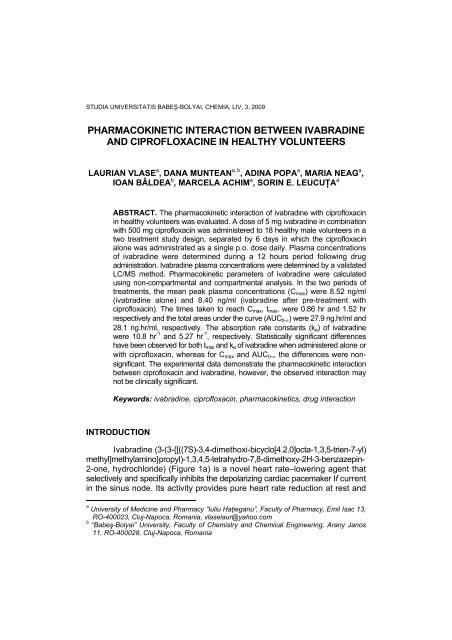 PDF file - Facultatea de Chimie şi Inginerie Chimică