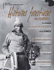 Société d'histoire forestière du Québec