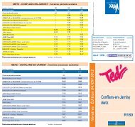 Conflans-en-Jarnisy Metz - TED - Conseil général de Meurthe-et ...