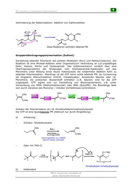 MC-Handout 4xx - ChemistforChrist