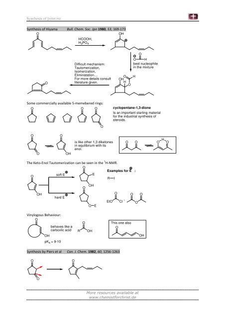 Jasmone 1 - ChemistforChrist