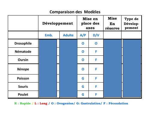 Cours UE BCDA – Nadine THEZE