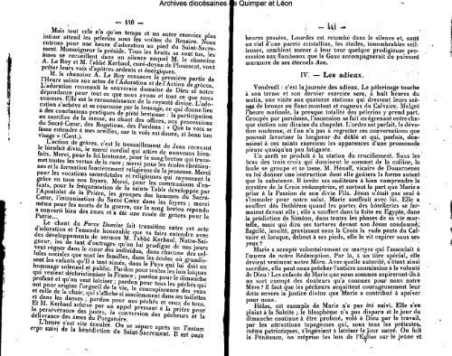 LA SEMAINE RELIGIEUSE - Diocèse de Quimper et du Léon