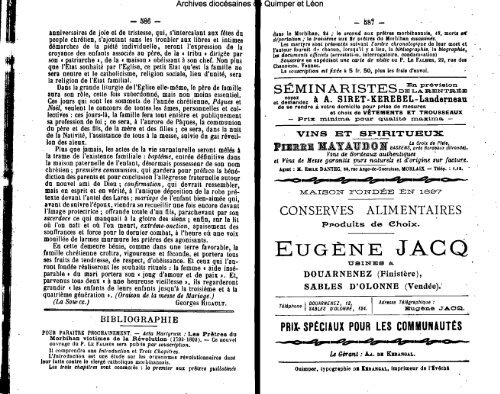 LA SEMAINE RELIGIEUSE - Diocèse de Quimper et du Léon