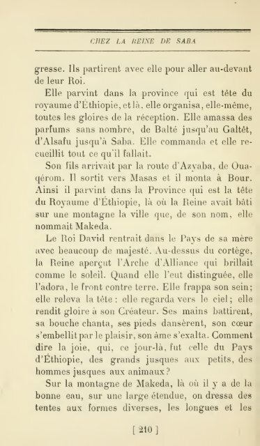 Chez la reine de Saba; chronique Éthiopienne - Ethiopian Review