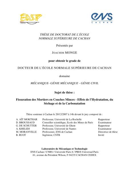 PDF) Influence des éthers de cellulose sur la perméabilité des pâtes de  ciment à l'état frais