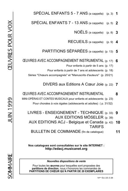 15 partitions de comptines pour enfants - Volume 2 pour piano ou