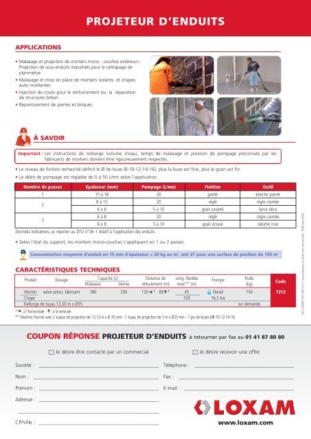 Fiche technique (pdf) - Loxam