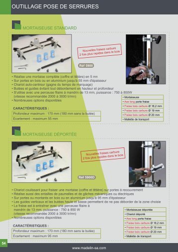 outiLLAge poSe de SeRRuReS - madelin sa