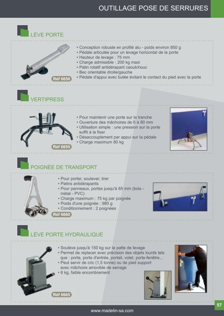 outiLLAge poSe de SeRRuReS - madelin sa