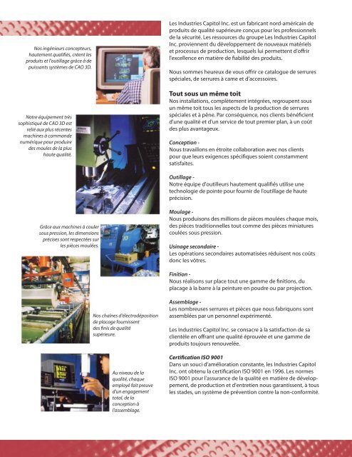 brochure - Capitol Industries inc.