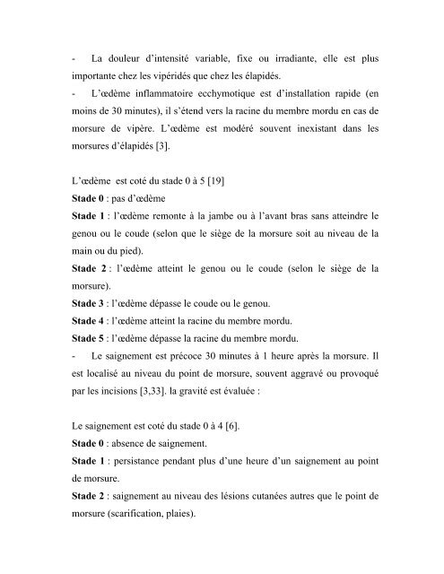 thèse aspects epidemiologiques et incidence des morsures de ...