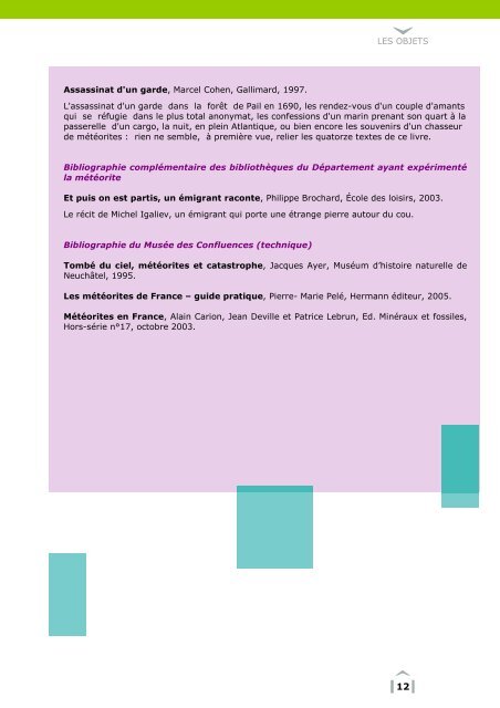 Dossier ressources (pdf - 568Ko) - musée des Confluences