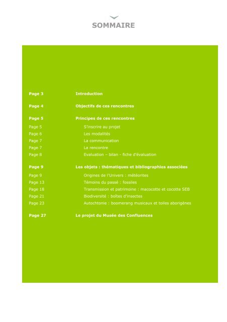 Dossier ressources (pdf - 568Ko) - musée des Confluences