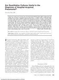Are Quantitative Cultures Useful in the Diagnosis of Hospital ...