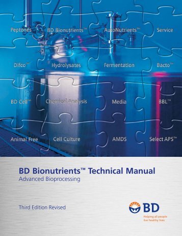 BD Bionutrients™ Technical Manual - BD Biosciences