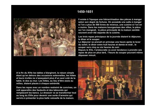 Enseigner l'histoire des arts de la table