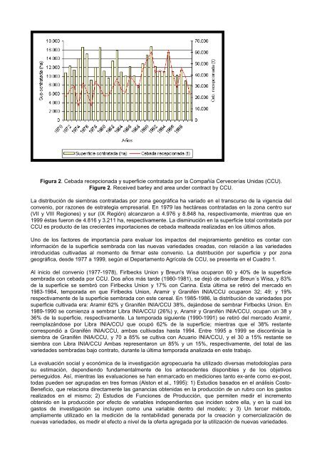 Análisis del impacto económico del contrato INIA-CCU para ...