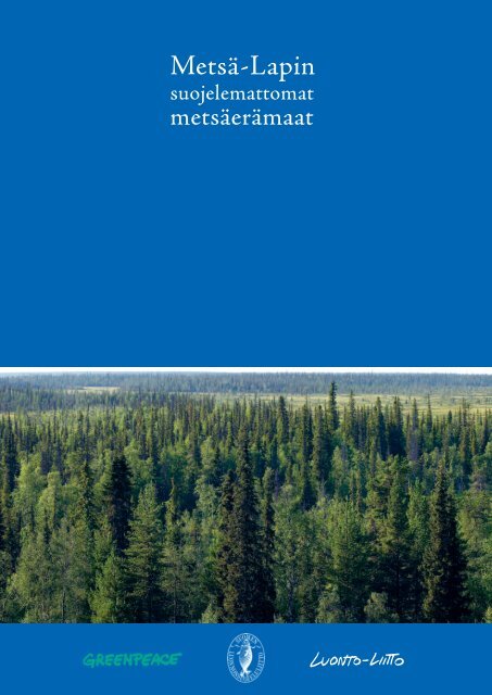 Metsä-Lapin - forestinfo.fi